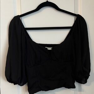 Abercrombie & Fitch Elegant Black Blouse